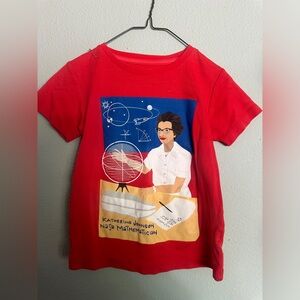 Piccolina Katherine Johnson shirt - size 6